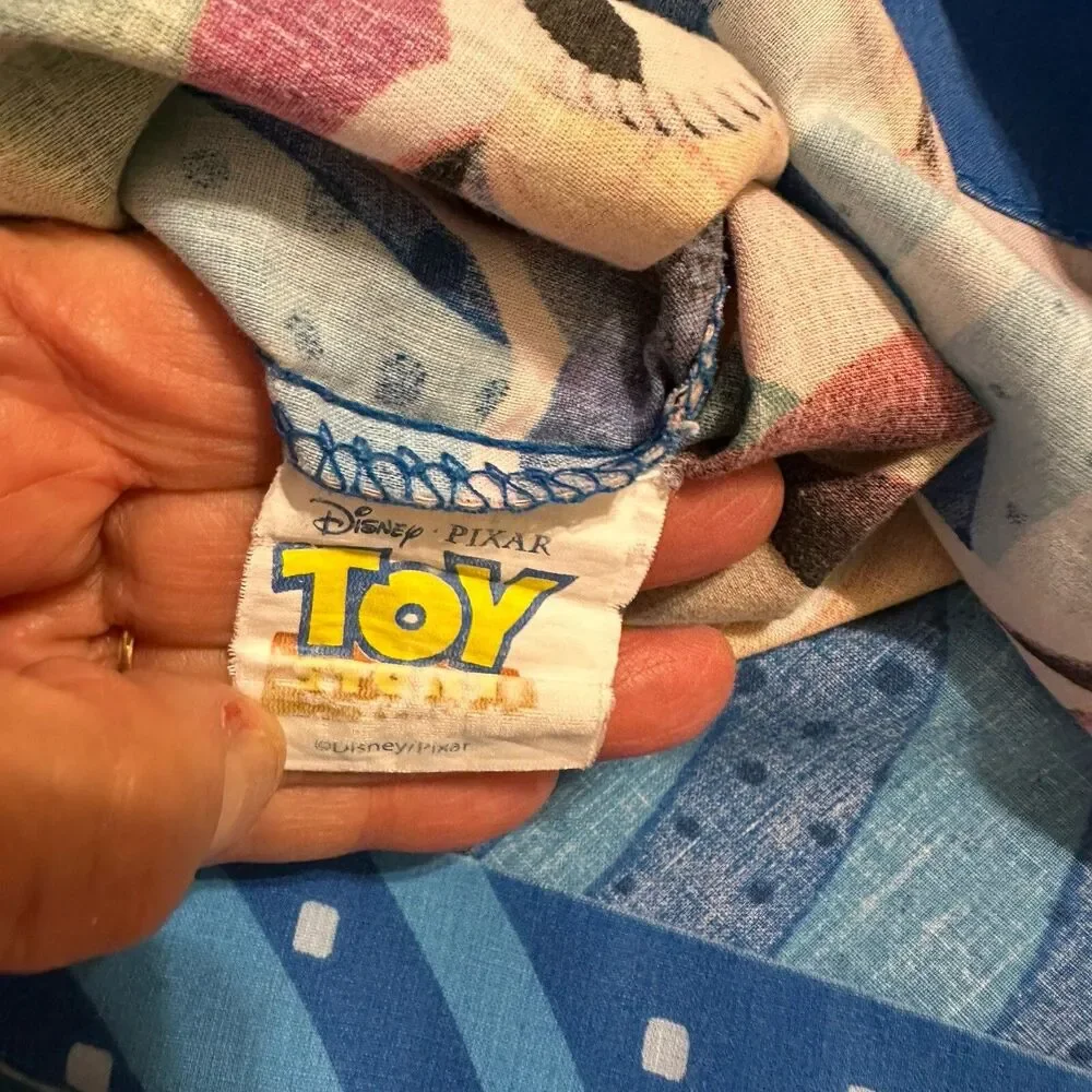 Vintage Buzz Lightyear Woody Toy Story Disney Standard Pillowcase